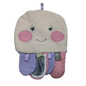 Demdaco Baby Activity Bath Mitt Jellyfish Octopus 10" Cute Face NWOT